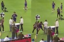 Vaibhav Sooryavanshi Sunil Gavaskar, Vaibhav Sooryavanshi feet touching video, Vaibhav Sooryavanshi 97 off 29, jatin sapru