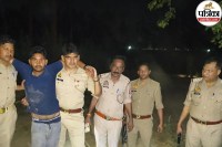 Police escort murder accused injured