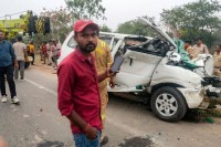 Jalaun car accident, Kalpi road accident