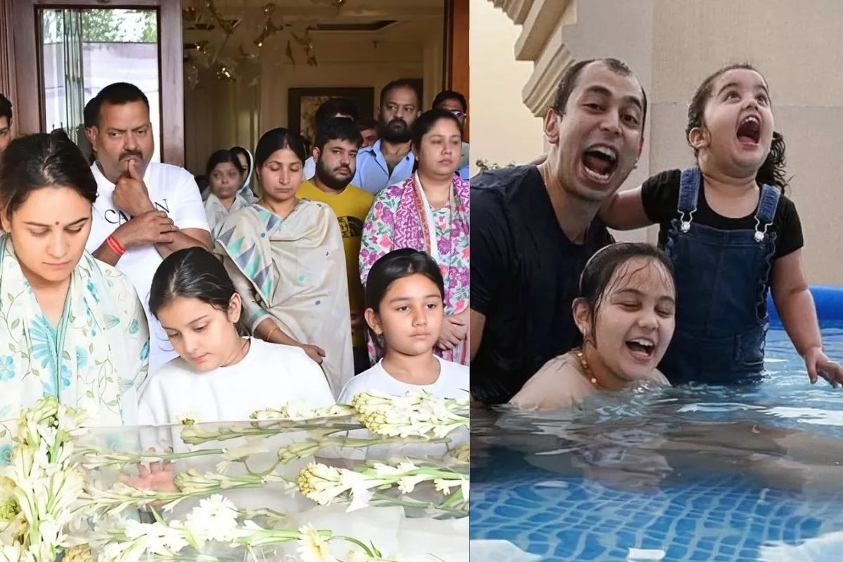 Prateek Yadav Daughters, Father Daughter Emotional Photo