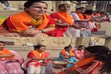 Varanasi Bengali women celebration, West Bengal election trends BJP