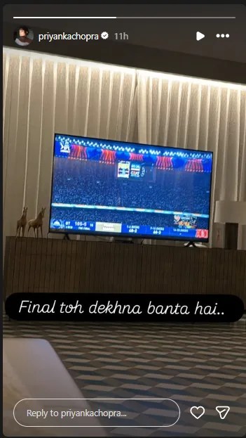 Priyanka Chopra On IPL 2026 Final