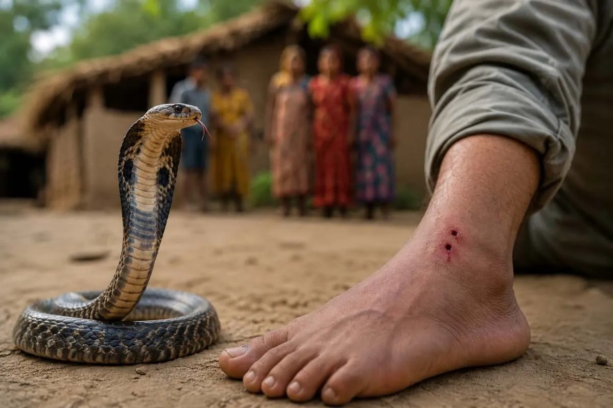 snakebite poses a major threat in sonbhadra claiming 199 lives in three years