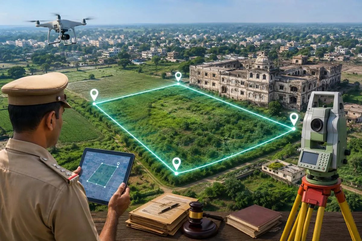 enemy properties will under digital surveillance complete records will prepared through polygon mapping up