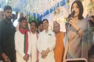 फर्रुखाबाद से डिंपल यादव का बड़ा बयान, बोलीं- बेटी को निशाना बनाकर मुद्दों से भटका रही भाजपा (फोटो सोर्स : भाषा संवाद WhatsApp News Group)