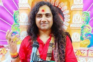 कथावाचक पवन देव फोटो सोर्स निजी फेसबुक अकाउंट