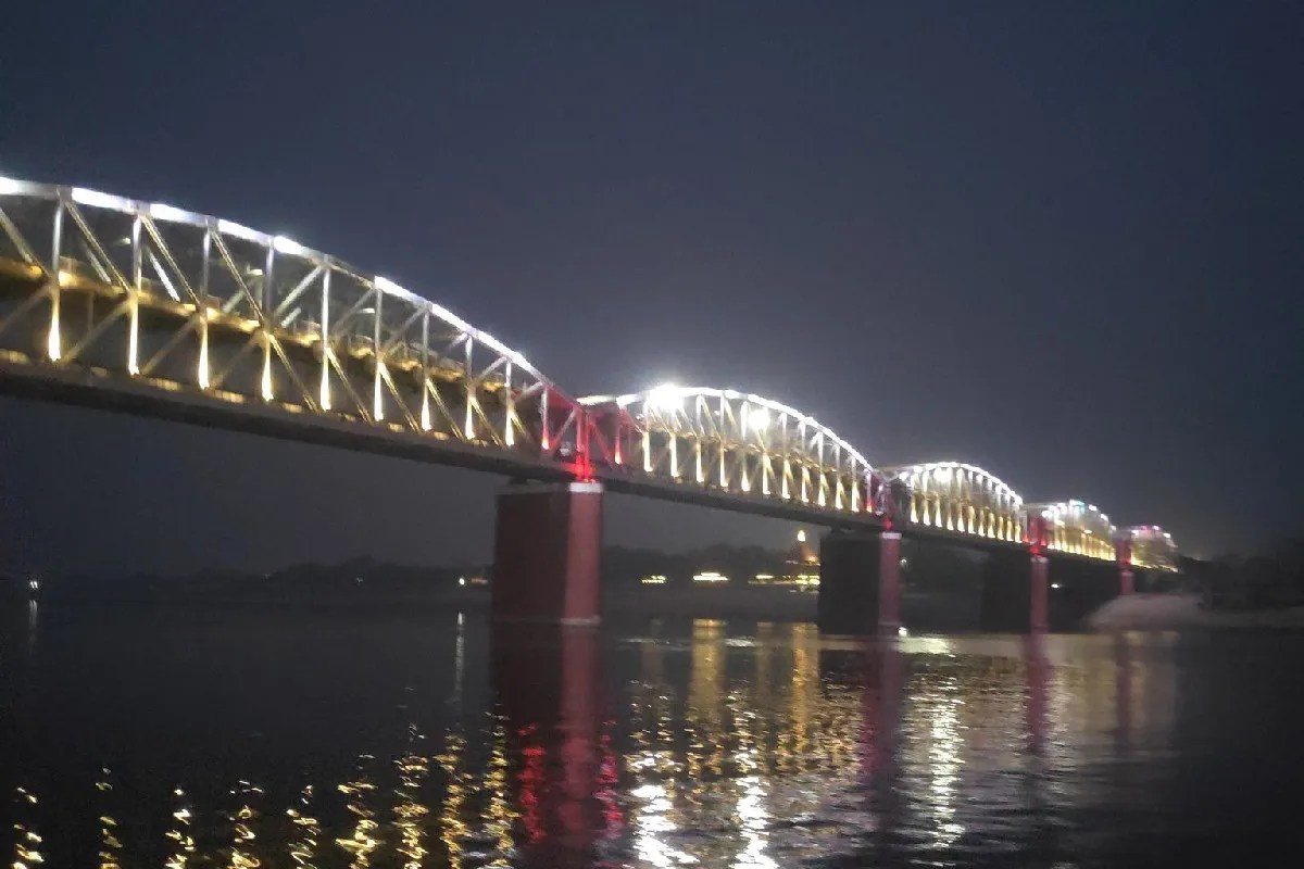 Rajghat bridge varanasi