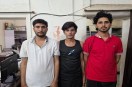 साइबर ठगी के​ गिरफ्तार आरोपी।