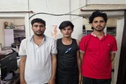 साइबर ठगी के​ गिरफ्तार आरोपी।