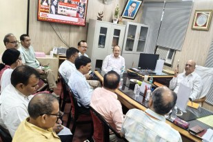 प्रताप सिंह बघेल ने संभाली माध्यमिक शिक्षा की कमान, डिजिटल शिक्षा पर रहेगा खास फोकस (फोटो सोर्स : भाषा WhatsApp News Group)
