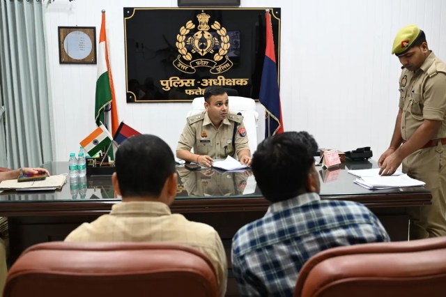 पुलिस अधीक्षक फतेहपुर, फोटो सोर्स- X फतेहपुर पुलिस