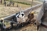 Trainee aircraft crashes in Kasganj