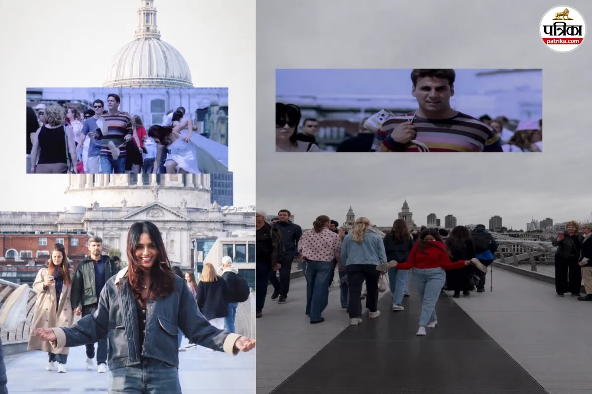 Namastey London Movie Location, Millennium Bridge London Tourism,