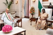 Amit Shah Meets President Droupadi Murmu