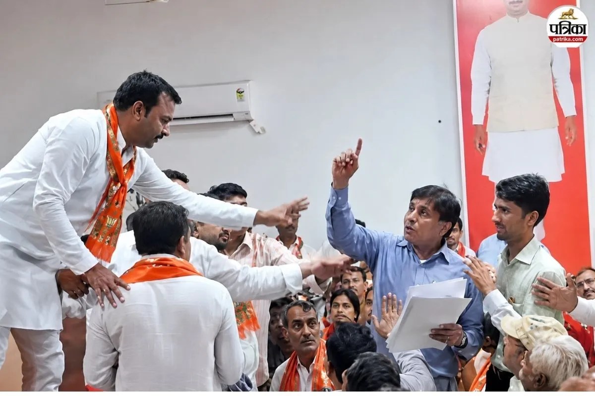 BJP Prabuddhajan Sammelan Tonk Ramswarup Jat Protest Minister Kanhaiyalal Choudhary