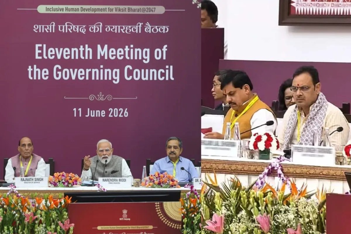 Bhajanlal Sharma NITI Aayog meeting