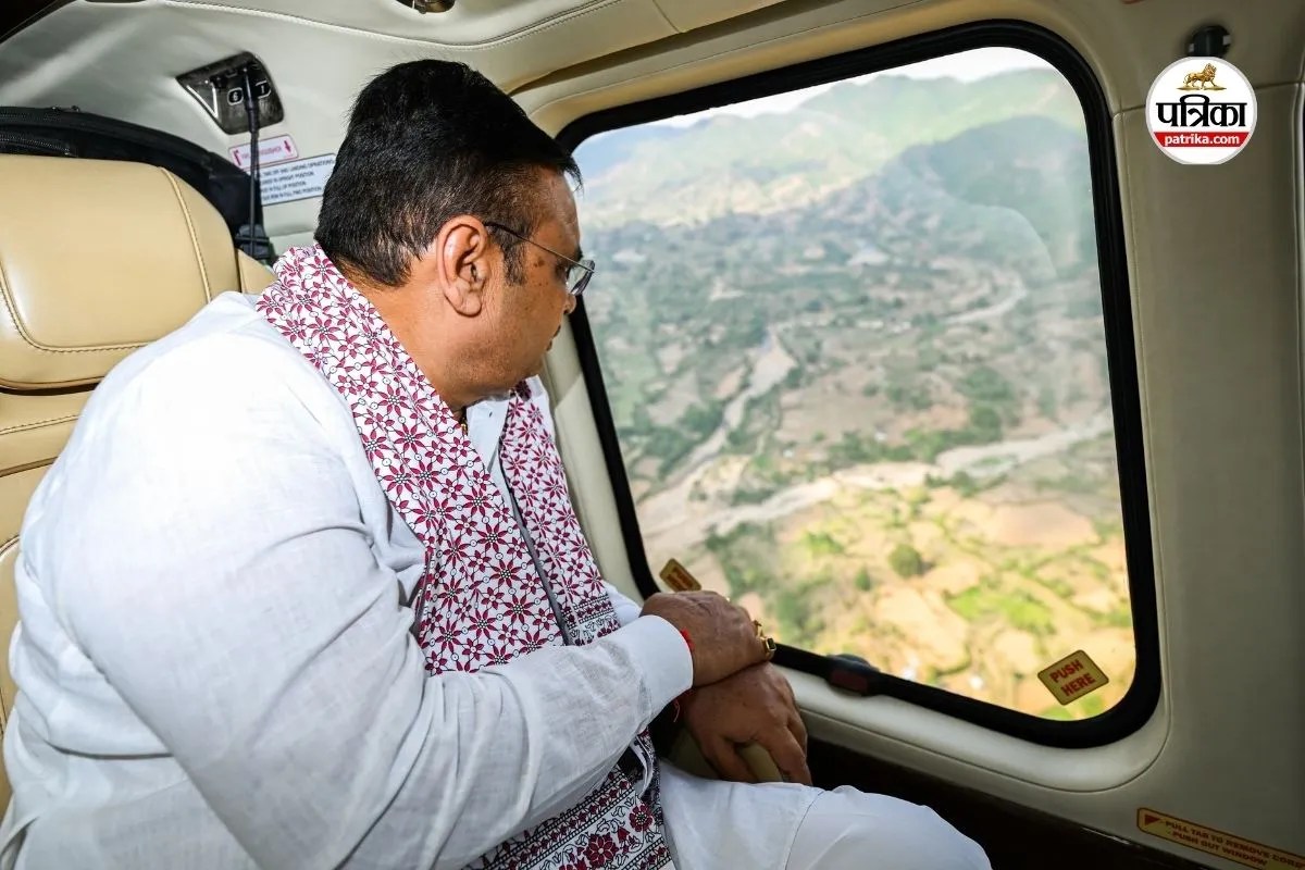 CM Bhajan Lal Sharma Aerial Inspection Dewas 3 4 Project Udaipur Details