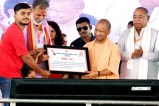 CM Yogi distributed certificates and cheques of various schemes