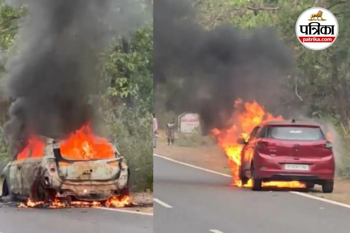 Dantewada Car burnt