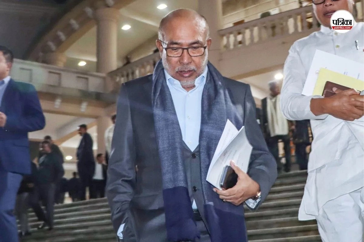 Former CM N. Biren Singh, Manipur