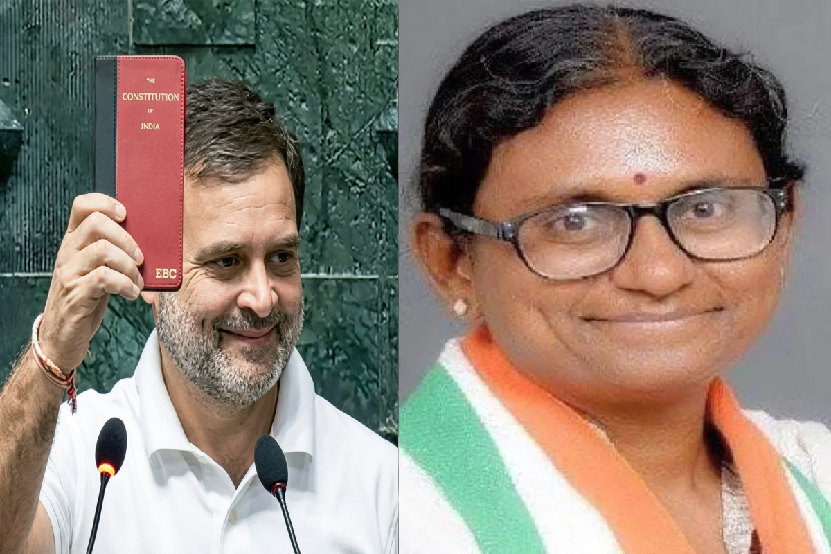 Rahul Gandhi supports Meenakshi Natarajan nomination Rajya Sabha Elections
