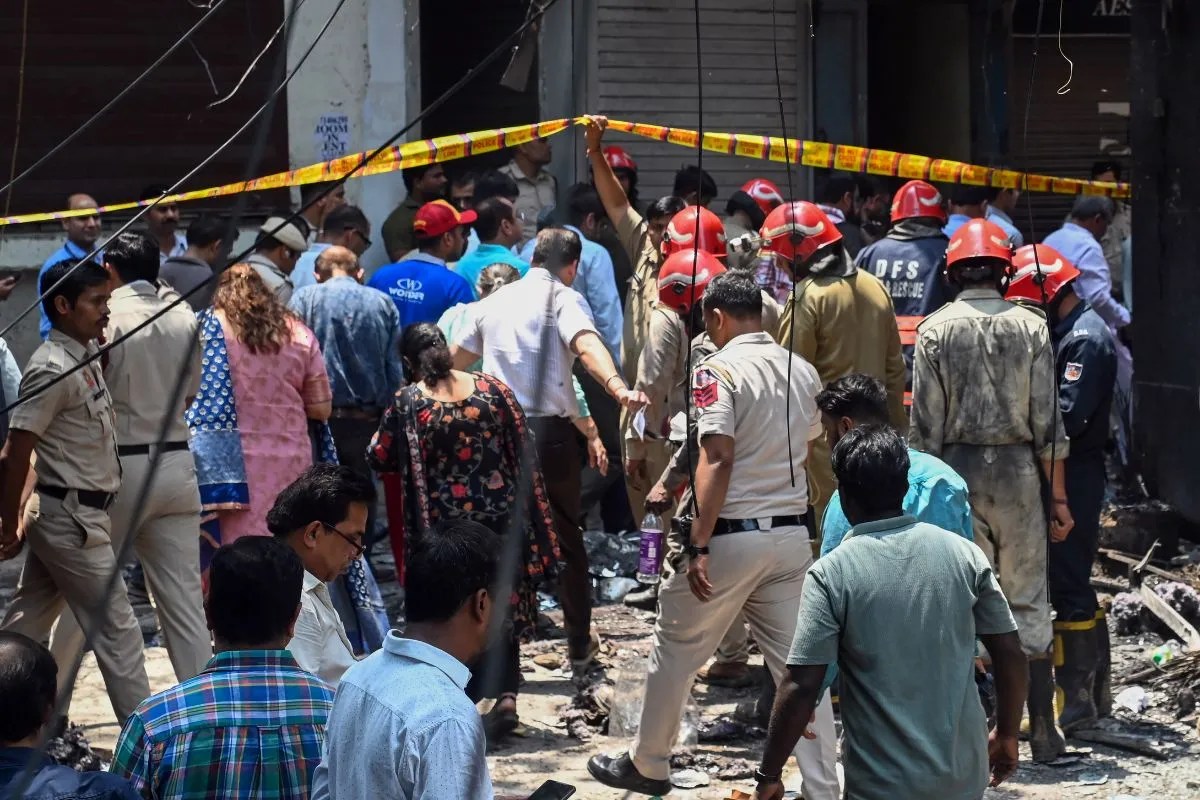 Delhi Malviya Nagar Fire