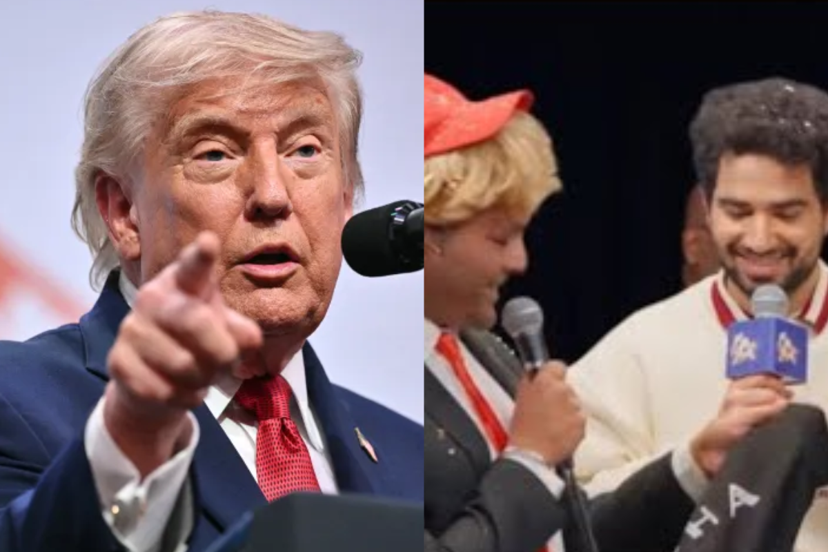 Donald Trump Parody In Indias Got Latent 2