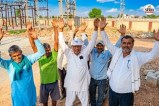 Bharatpur Three-phase power crisis villagers Worried protest and express displeasure