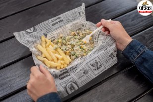 Newspaper food packaging risks, Health risks of newspaper ink, FSSAI food safety warning,