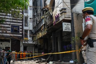 Fire breaks out at restaurant in Malviya Nagar