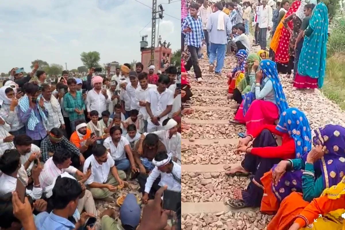 Gangapur City farmers protest
