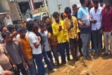 गोरखपुर में मिट्टी में दबकर मजदूर की मौत (फोटो-पत्रिका)