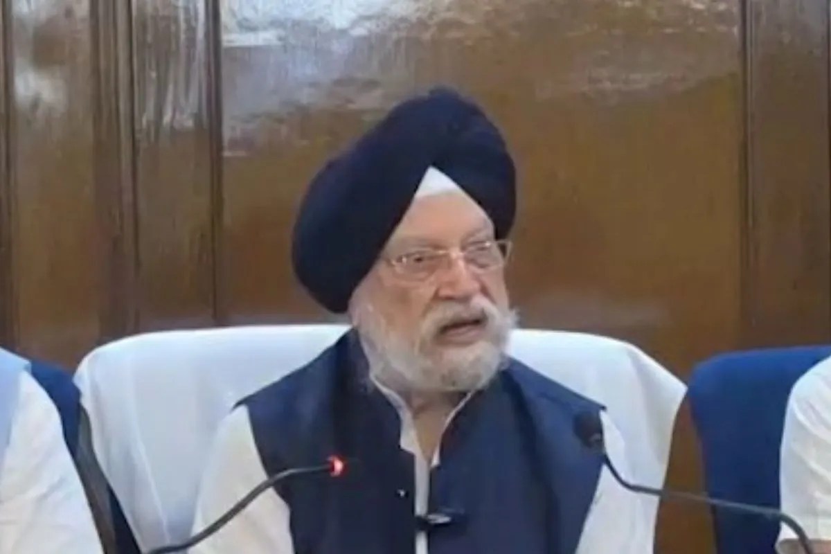 Hardeep Singh Puri on petrol prices.