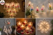 DIY Home Decoration With Disposable Glass, Waste Material Home Decor Ideas