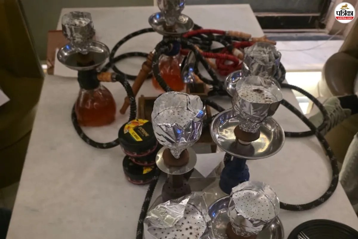 Jaipur Police Raid In Hookah Bar