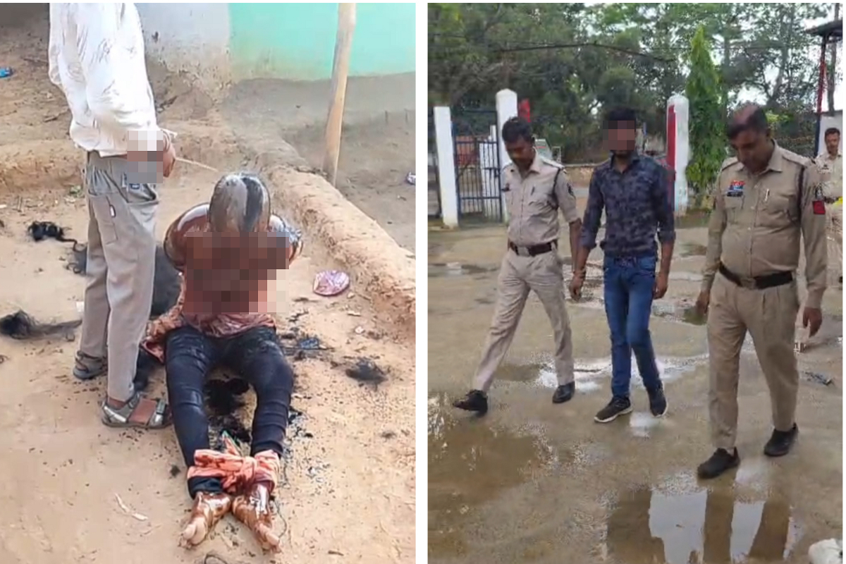 Brutality with wife, Wife balled and drink urine