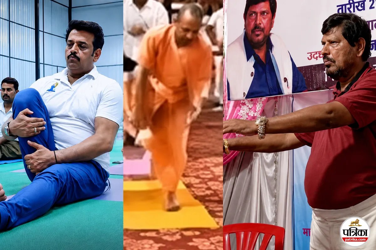 Viral Yoga Day Videos Of Politicians, International Yoga Day 2026