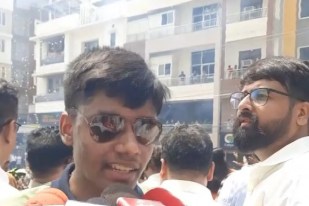 JEE Advanced 2026 topper Shubham Kumar.