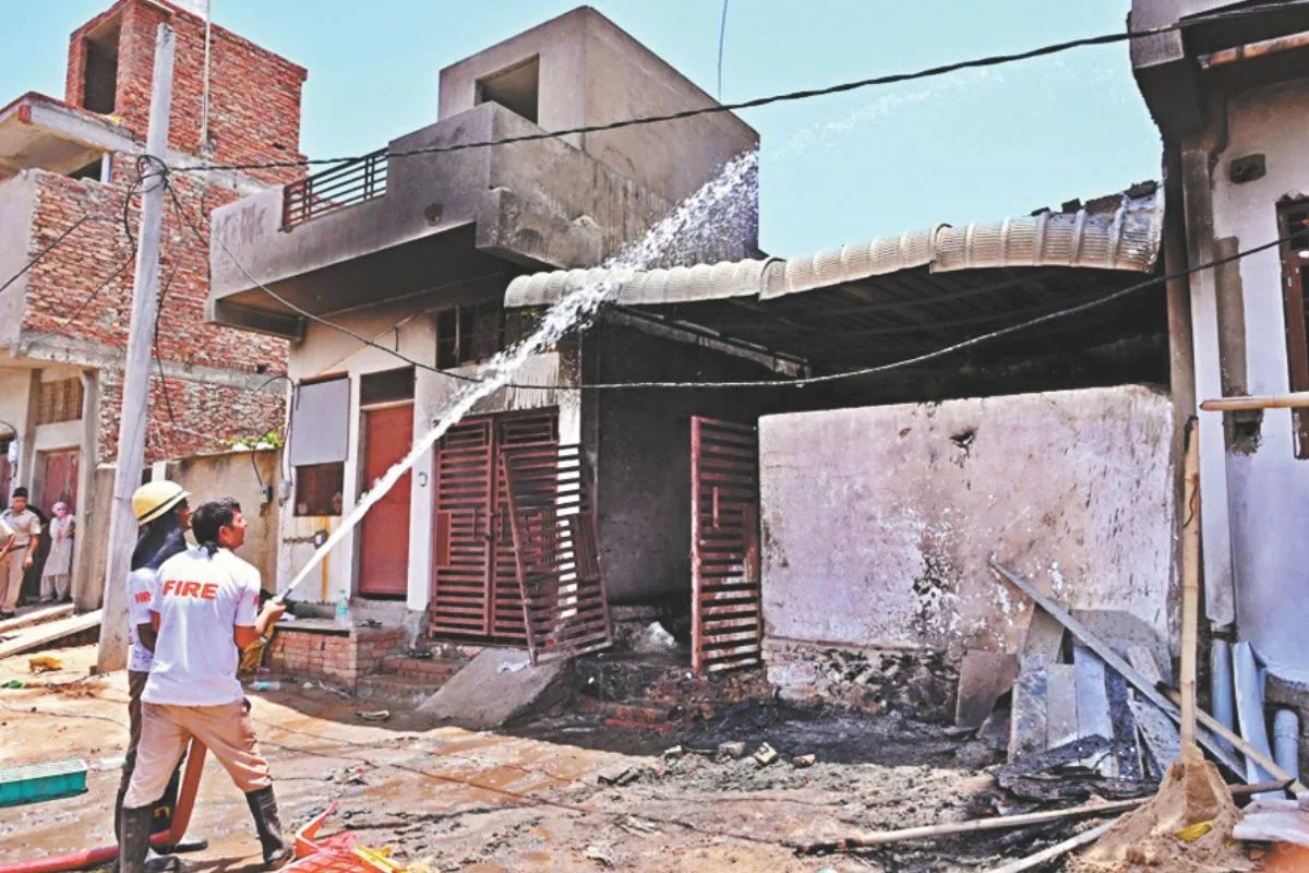 Jaipur Factory Blast