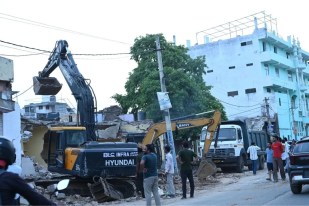 Residents remove structures before JDA action