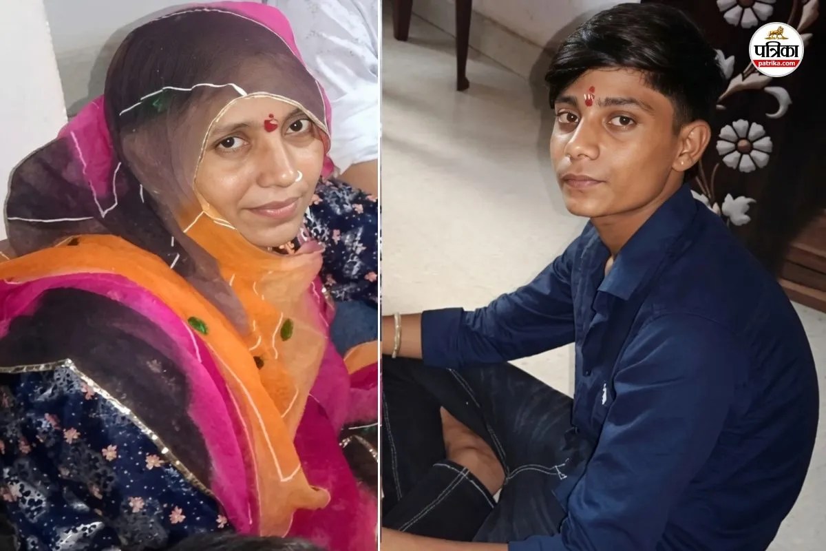 Jaipur Nindar Mod Road Accident Mother son funeral where transport department