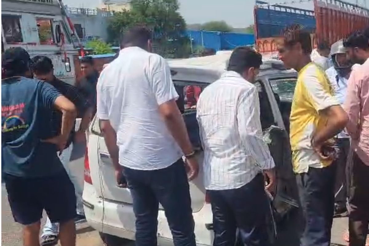 Jaipur road Accident