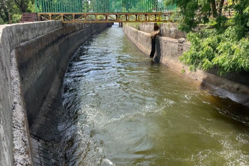 Kagdi canal water flow