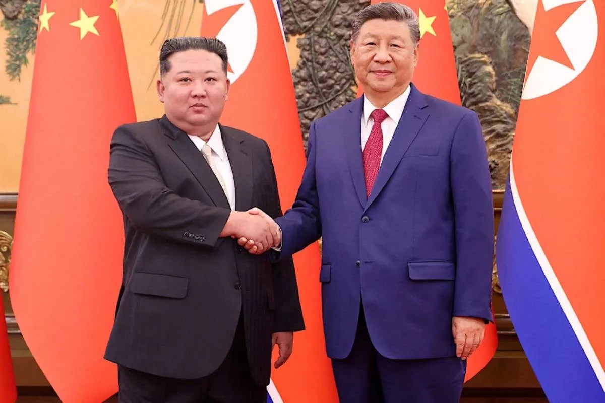 Kimjong and Jinping