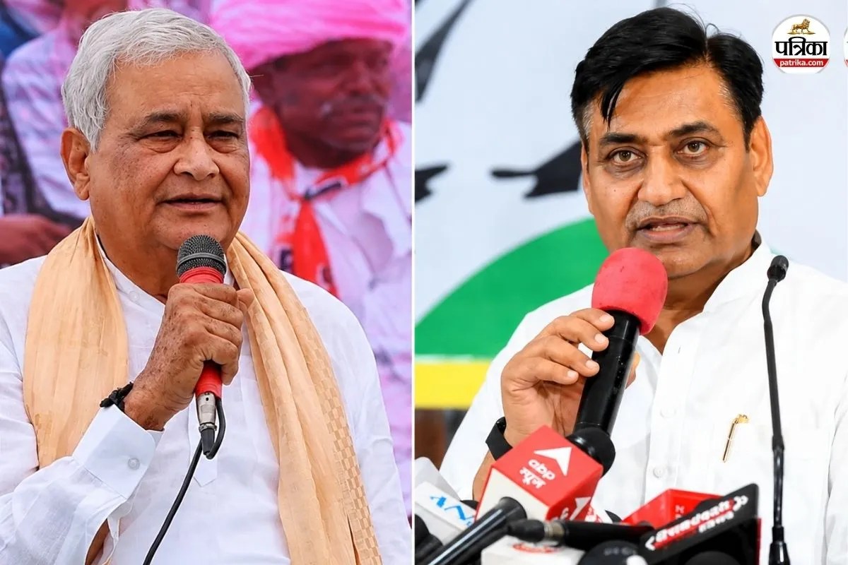 Kirodi Lal Meena Govind Singh Dotasra Bribe Case Conflict Rajasthan Politics