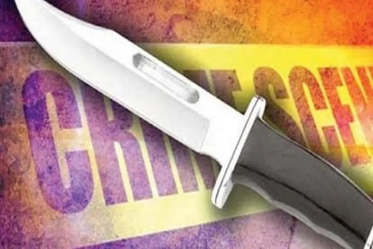 Azamgarh knife attack on wife