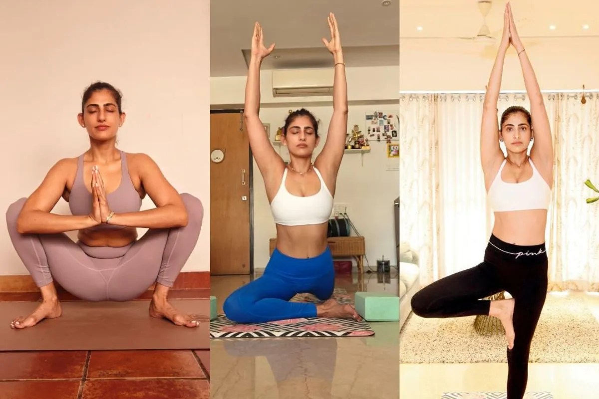 Kubbra Sait on International Yoga Day