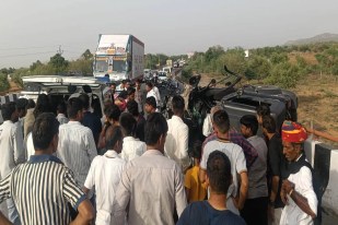 Kuchaman City Accident