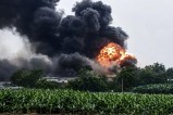 LPG tanker fire in Kaushambi