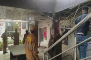 शॉर्ट सर्किट से मचा हड़कंप, बड़ा हादसा टला (फोटो सोर्स : भाषा संवाद WhatsApp News Group)